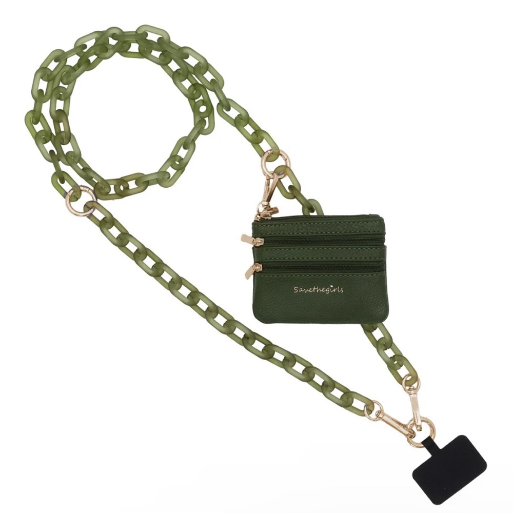 Save the girls clip and go phone purse